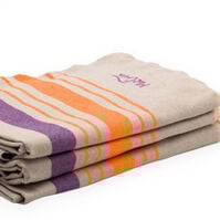 Fouta Ibiza Beige Naranja Fouta Ibiza Beige Naranja 2